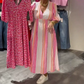 🎉Last Day Promotion 50% OFF💃Women's V-Neck Printed Plus-Size Dress